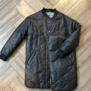 Evereve Reversible Quilted Coat XS